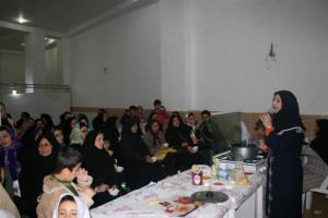 برگزاري حدود 1500   نفر روز كلاس آموزشي طبخ ماهي براي بانوان توسط اداره كل شيلات مازندران. 