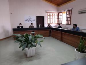 برگزاری جلسه کارگروه تسهیل و رفع موانع تولید درفرمانداری شهرستان محمودآباد