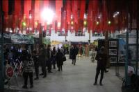 حسن اسحاقی مدیر کل شیلات مازندران از نمایشگاه اسوه‌های بسیج  در چهارمین روز از هفته بسیج بازدید نمود._25251