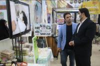 حسن اسحاقی مدیر کل شیلات مازندران از نمایشگاه اسوه‌های بسیج  در چهارمین روز از هفته بسیج بازدید نمود._25254