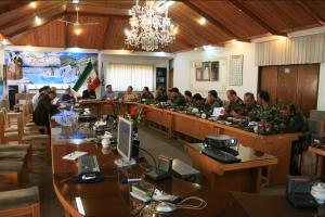 جلسه ارزیابی عملکرد فرماندهان یگان حفاظت منابع آبزی شیلات استان مازندران برگزارگردید .