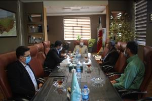  نشست مدیرکل شیلات مازندران با فرماندار شهرستان رامسر