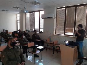 برگزاری دوره آموزش برای سربازان جدیدالورود در شهرستان ساری
