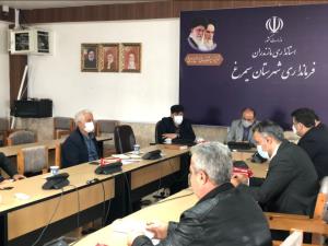 برگزاری جلسه شورای آببندان روستای رکن کلا درفرمانداری شهرستان سیمرغ 