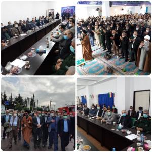 حضور رئیس شیلات نوشهر و چالوس در جلسه شورای اداری شهرستان چالوس