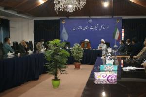 سومین جلسه تفسیر قرآن و نهج البلاغه ویژه ایام ماه مبارک رمضان در اداره کل شیلات مازندران برگزار شد