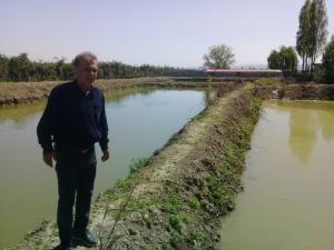بازدید ادواری از منابع آبی و اببندانهای شهرستان قائم شهر