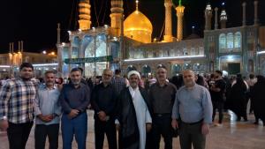 شرکت کارکنان شیلات مازندران در مراسم سالگرد ارتحال امام خمینی (ره)