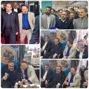 بازدید معاون وزیر و رئیس سازمان شیلات ایران از غرفه های شیلات مازندران در نمایشگاه بین المللی تهران