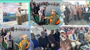 مدیرکل شیلات استان مازندران در مراسم ماهیدارشدن قفسهای دریایی در نشتارود تنکابن اعلام کرد: سرمایه گذاری در طرح پرورش ماهی در قفسهای دریایی ، پرسود و کم هزینه است