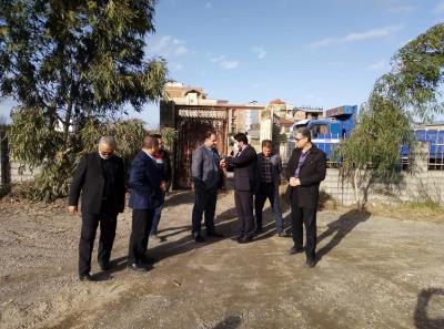 حسن اسحاقی مدیر کل شیلات مازندران از عملیات عمرانی اداره شیلات فریدونکنار بازدید نمودند.