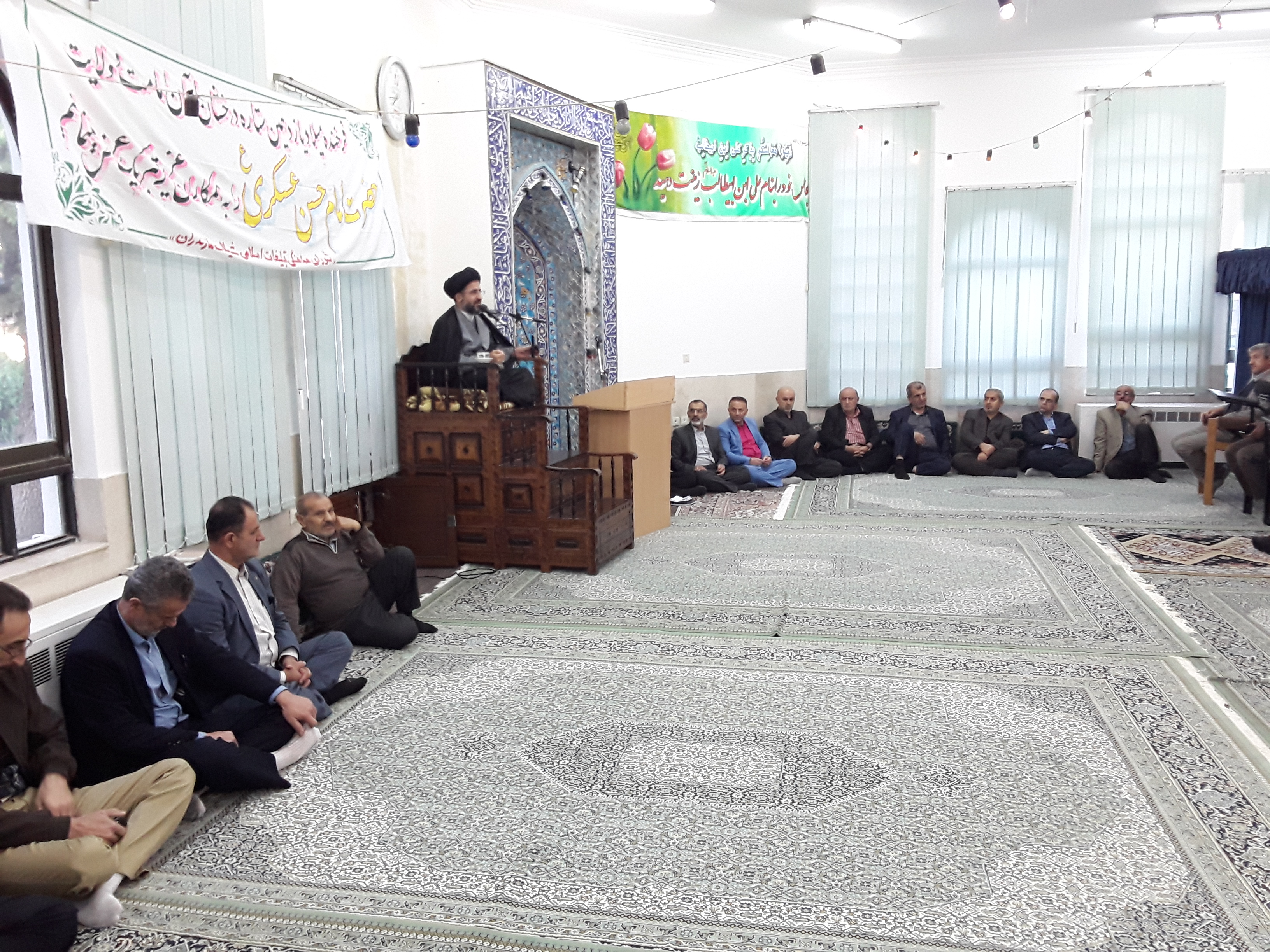 برگزاری مراسم جشن ولادت با سعادت امام یازدهم در شیلات مازندران