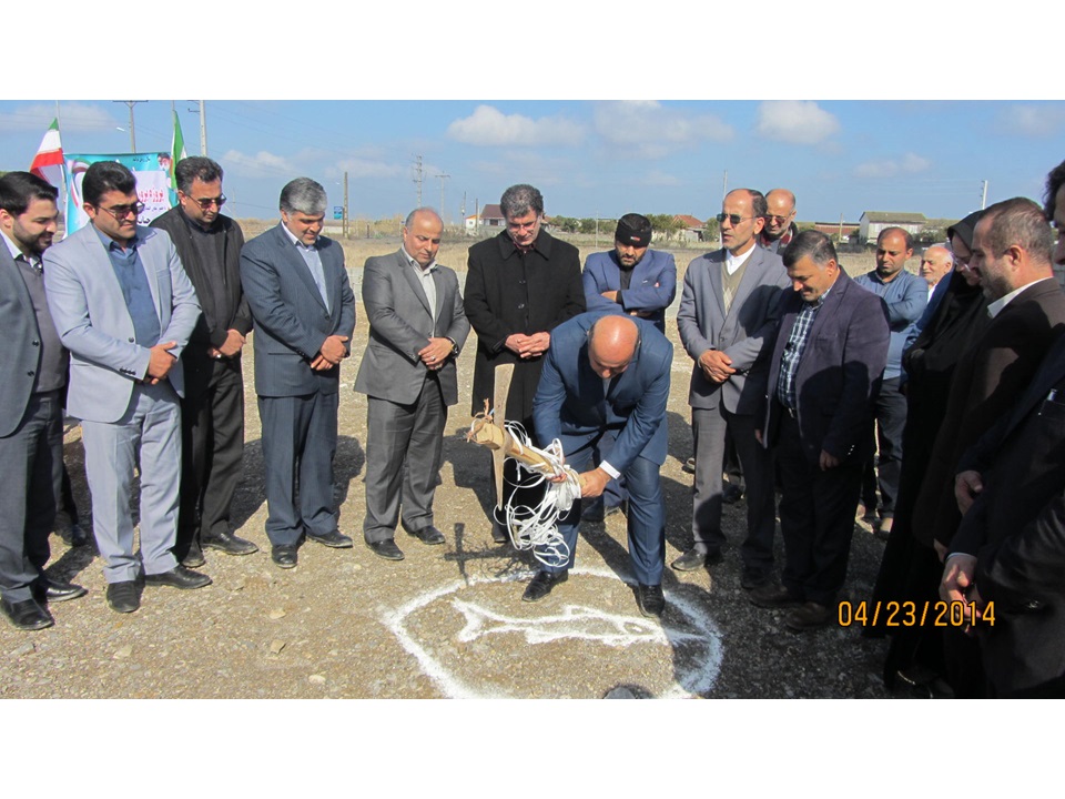 دردهه فجر صورت گرفت : مراسم کلنگ زنی پروژه پرورش ماهی خاویاری درشهرستان فریدونکنار