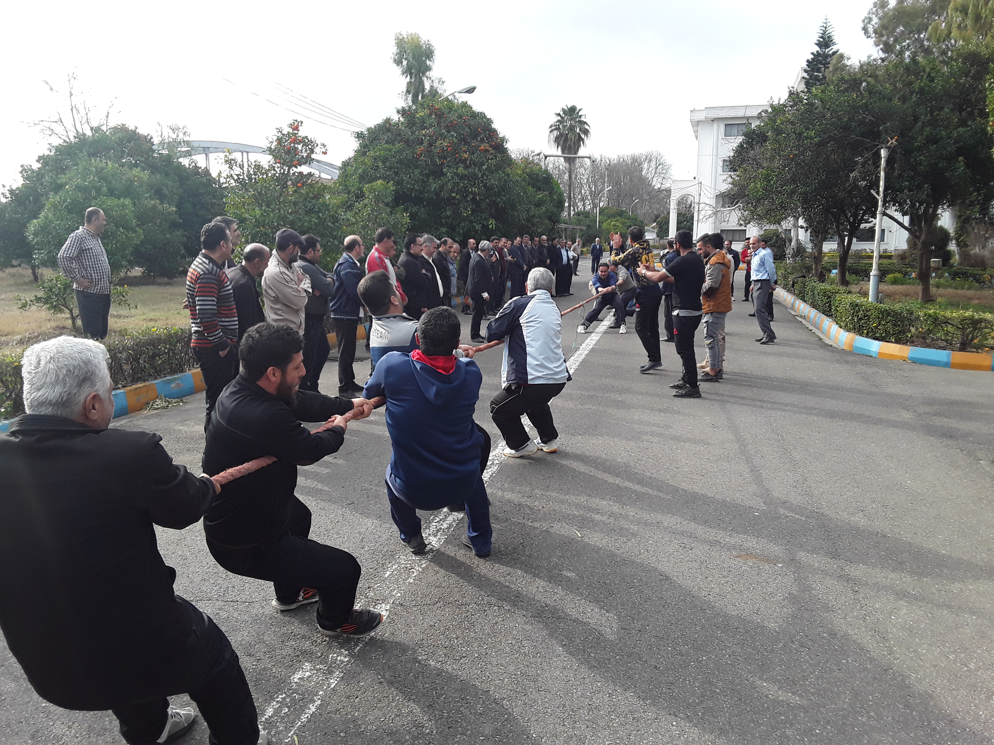 برگزاری مسابقات ورزشی بین کارکنان شیلات مازندران به مناسبت دهه مبارک فجر
