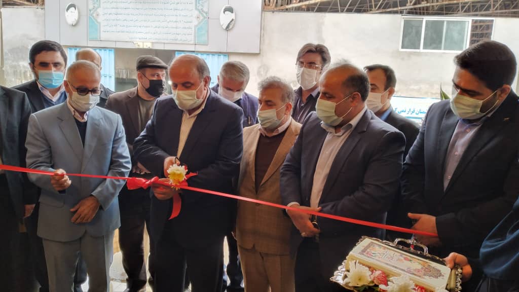 افتتاح پروژه شیلاتی آموزشگاه قره برون پرورش ماهیان خاویاری قره برون در منطقه چپکرود جویبار 
