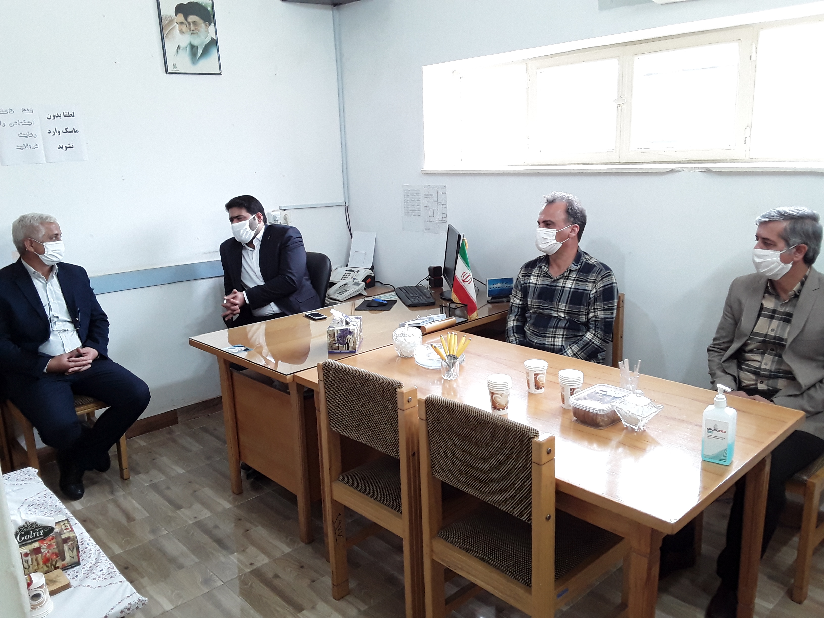 بازدید مدیرکل شیلات مازندران از اداره شیلات شهرستان‌های قائم شهر و سیمرغ