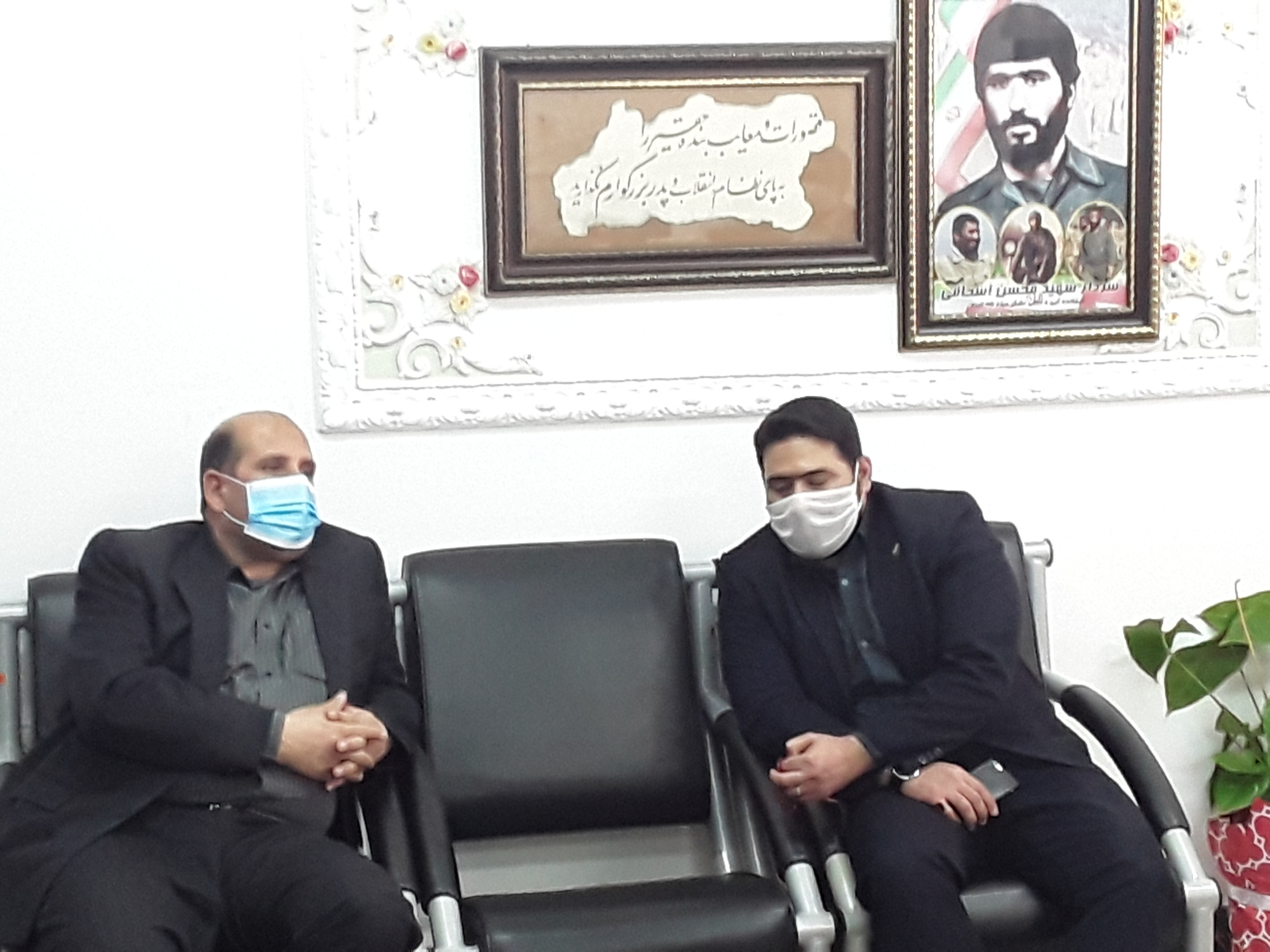 نشست فرماندارشهرستان ساری با مدیر کل شیلات مازندران