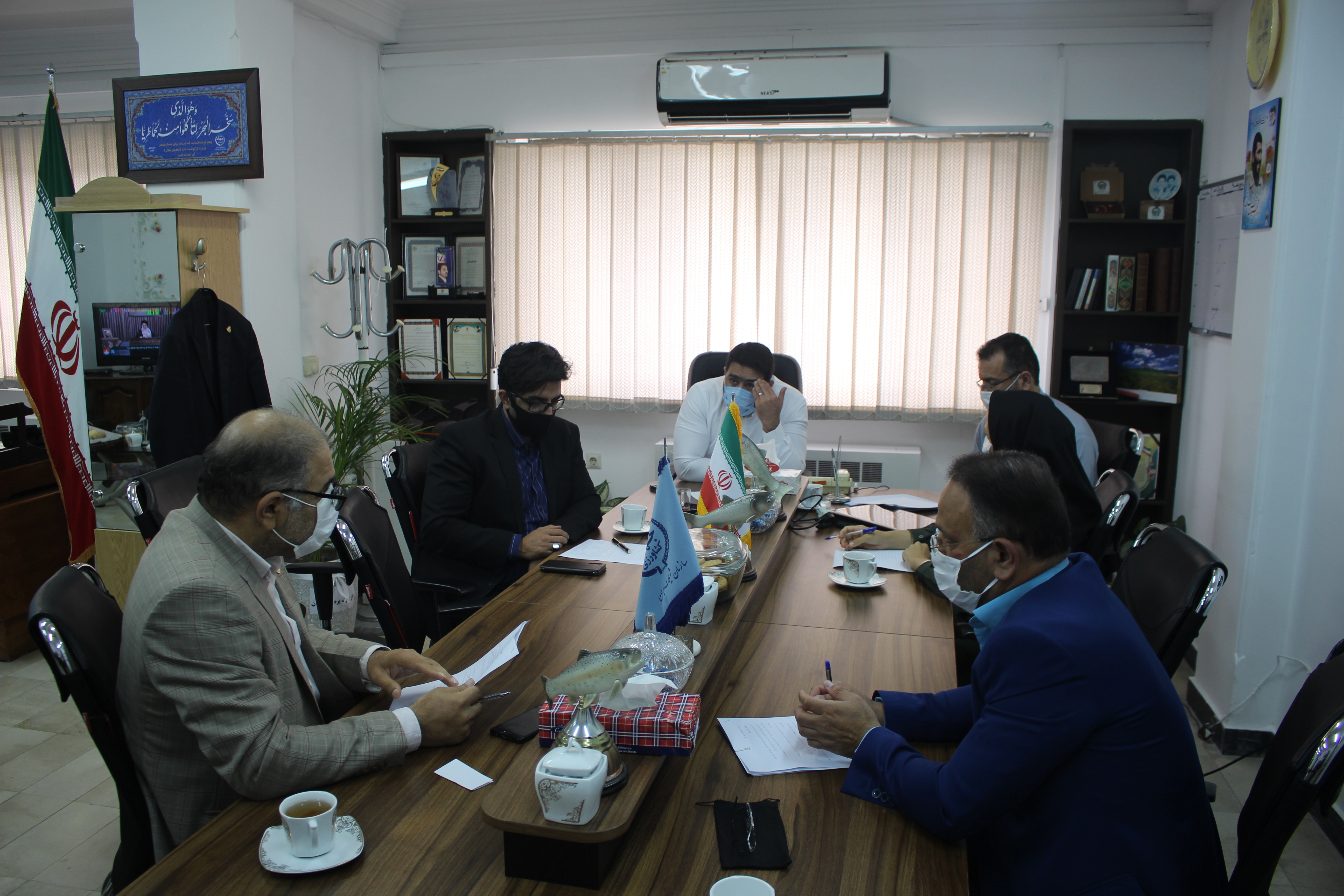 جلسه کارگروه پژوهش در شیلات مازندران برگزار شد.