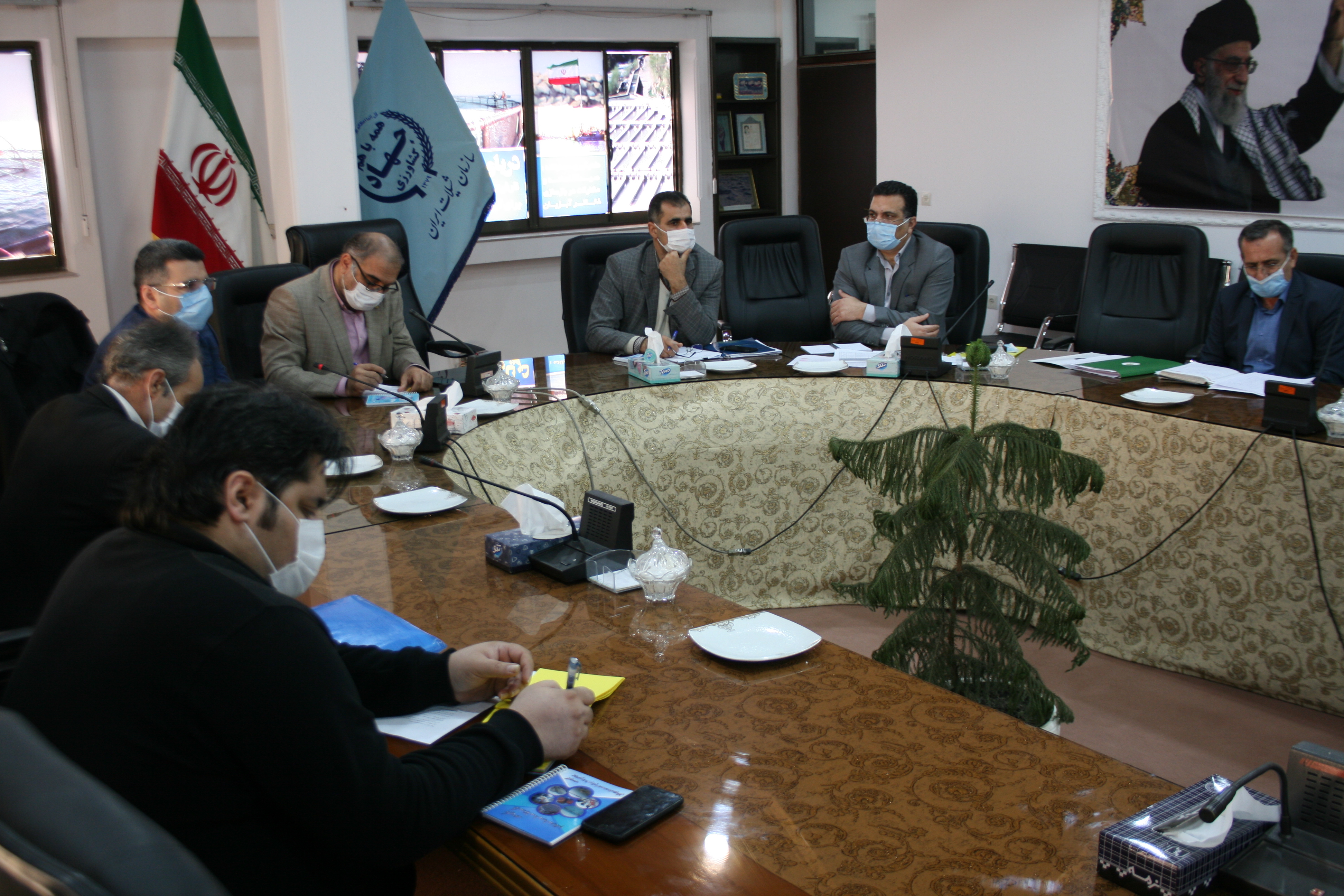 برگزاری جلسه کارگروه احیاء واحدهای صنعتی غیر فعال در اداره کل شیلات مازندران