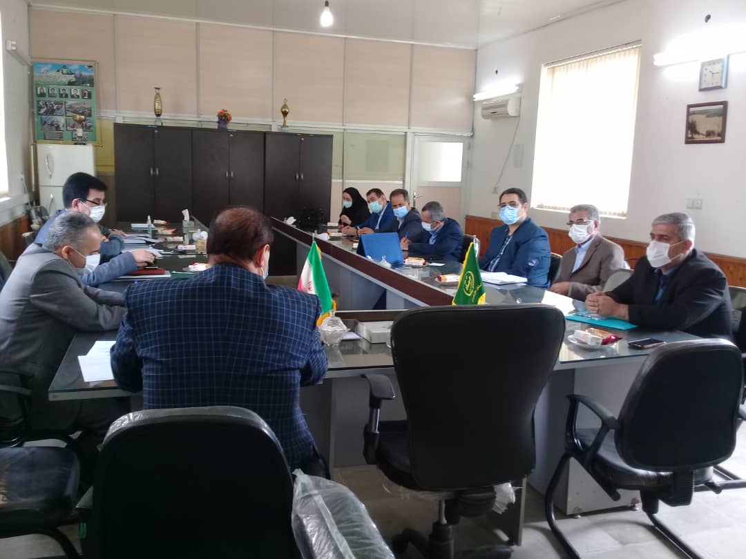 حضور رئیس شیلات شهرستان تنکابن و رامسر د ر  جلسه بیمه کشاورزی