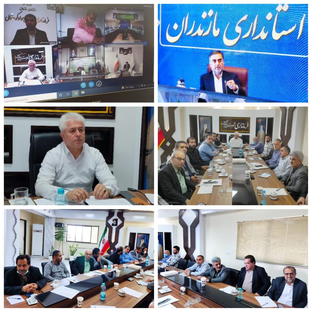 جلسه کارگروه اقتصادی،اشتغال و سرمایه گذاری استان مازندران در فرمانداری چالوس برگزار شد