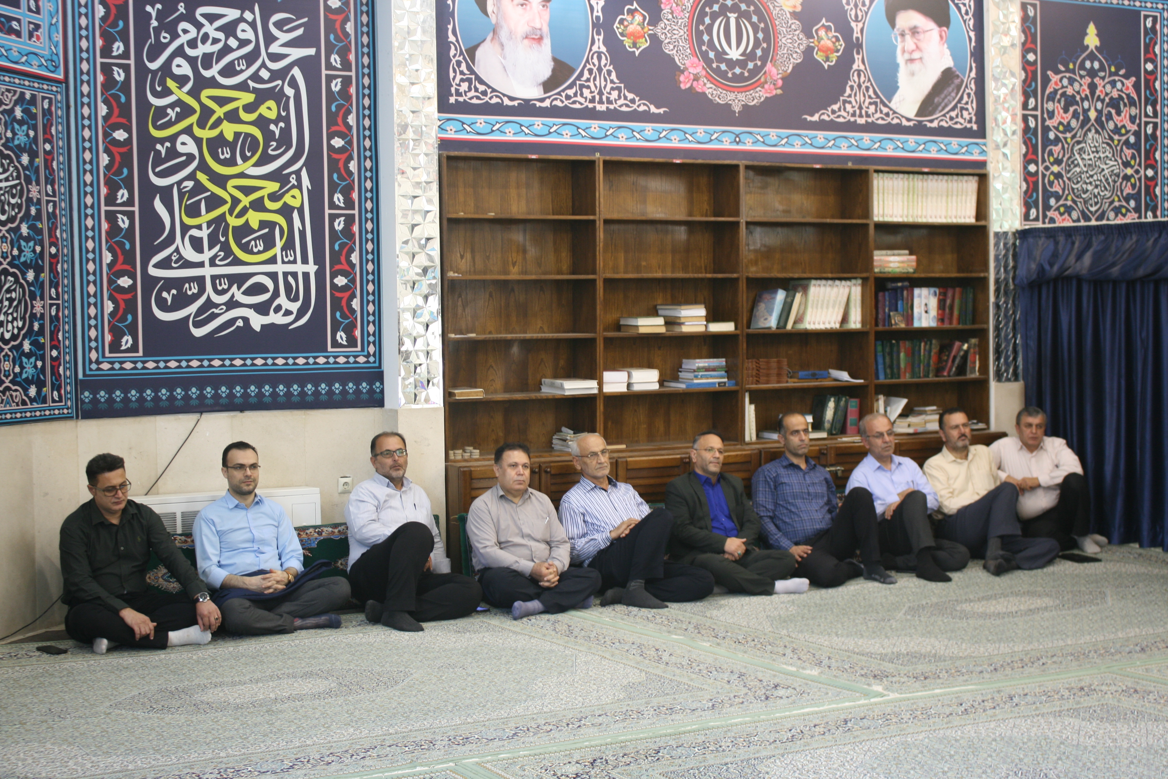 برگزاری مراسم شهادت امام حسن عسکری (ع) دراداره کل شیلات مازندران