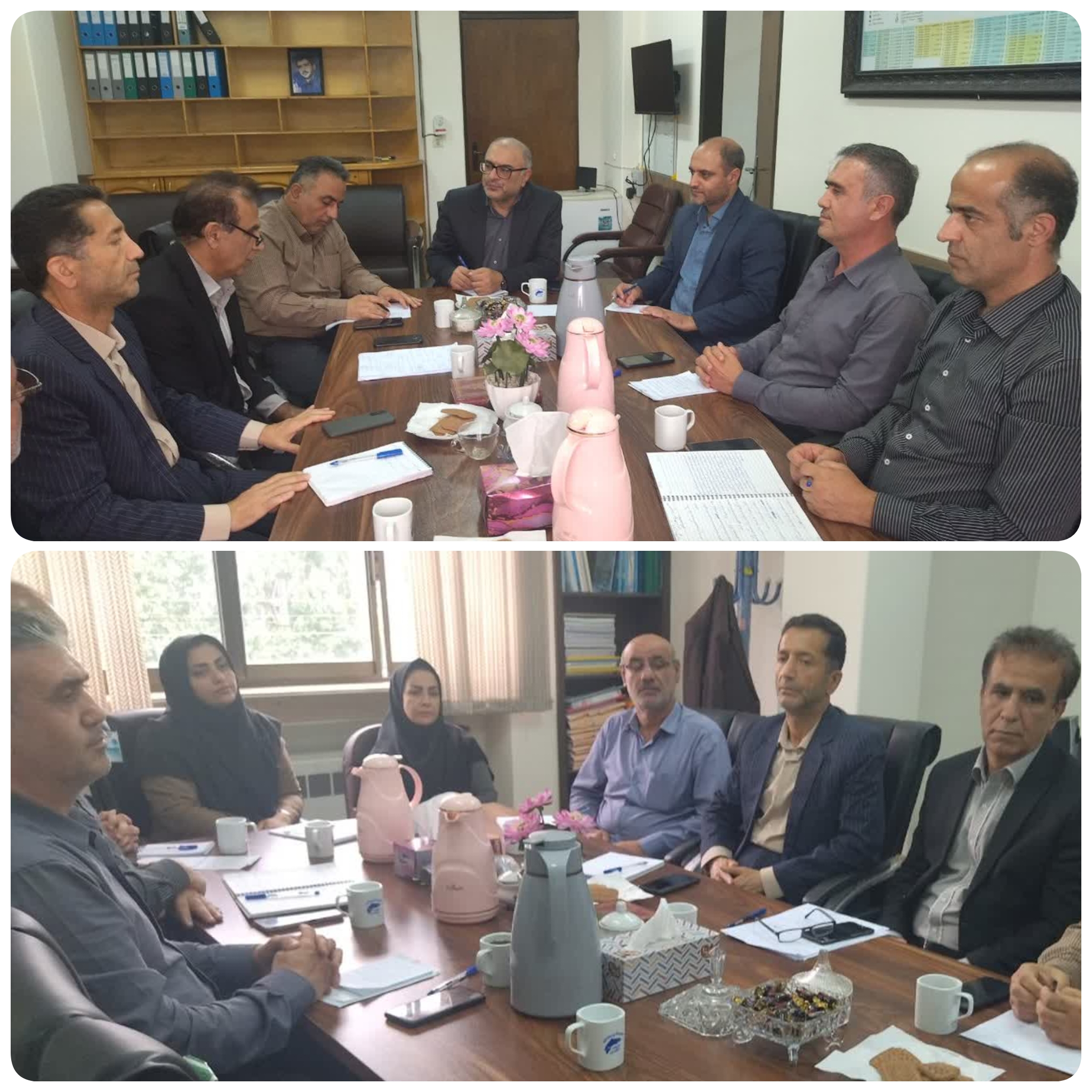 نشست مشترک سرپرست  شیلات استان مازندران با همکاران معاونت صید وبنادر ماهیگیری 