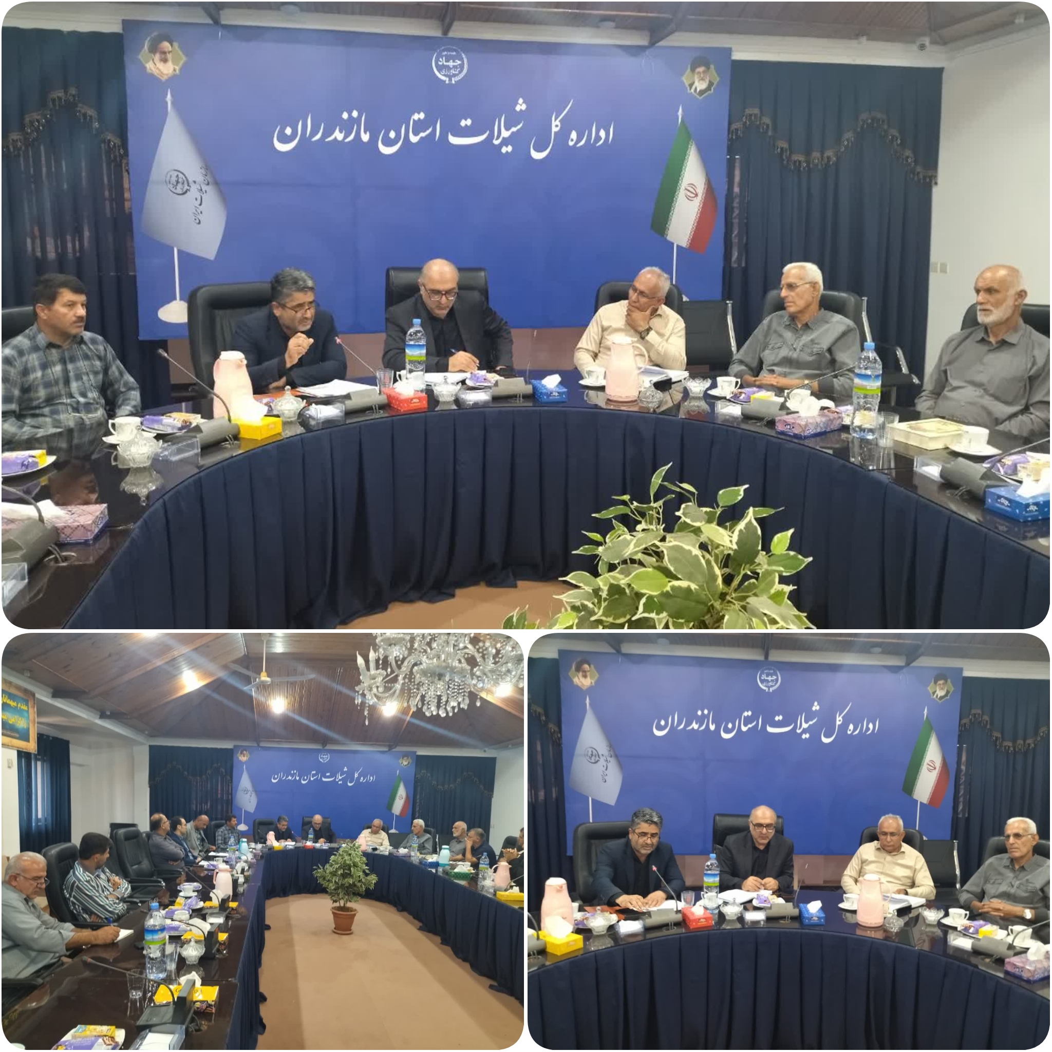  برگزاری جلسه مشترک با آبزی پروران ماهیان گرم آبی استان