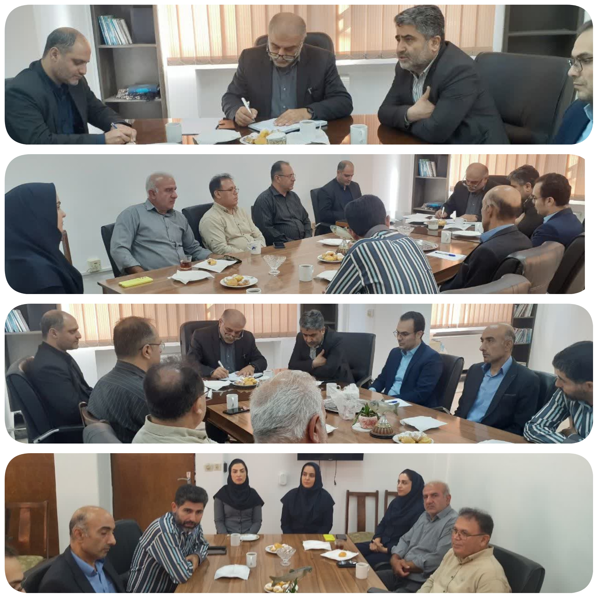 مراسم معارفه سرپرست گروه توسعه ماهیان خاویاری برگزار شد