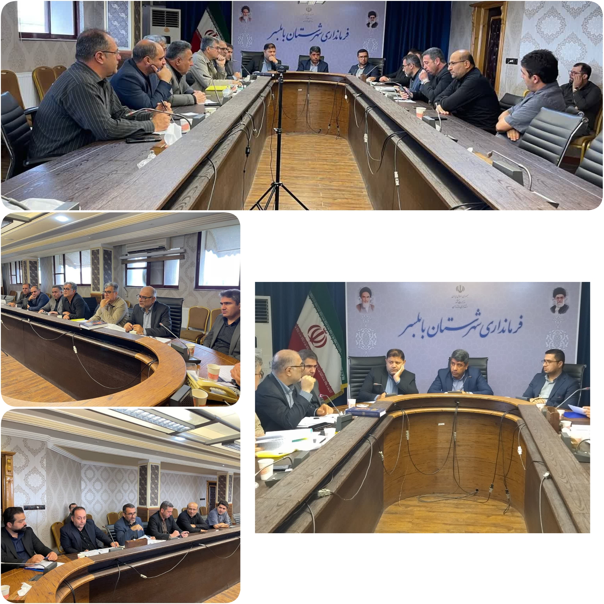 نشست مشترک برای بررسی زمین بندر صیادی بابلسر در فرمانداری بابلسربرگزار شد