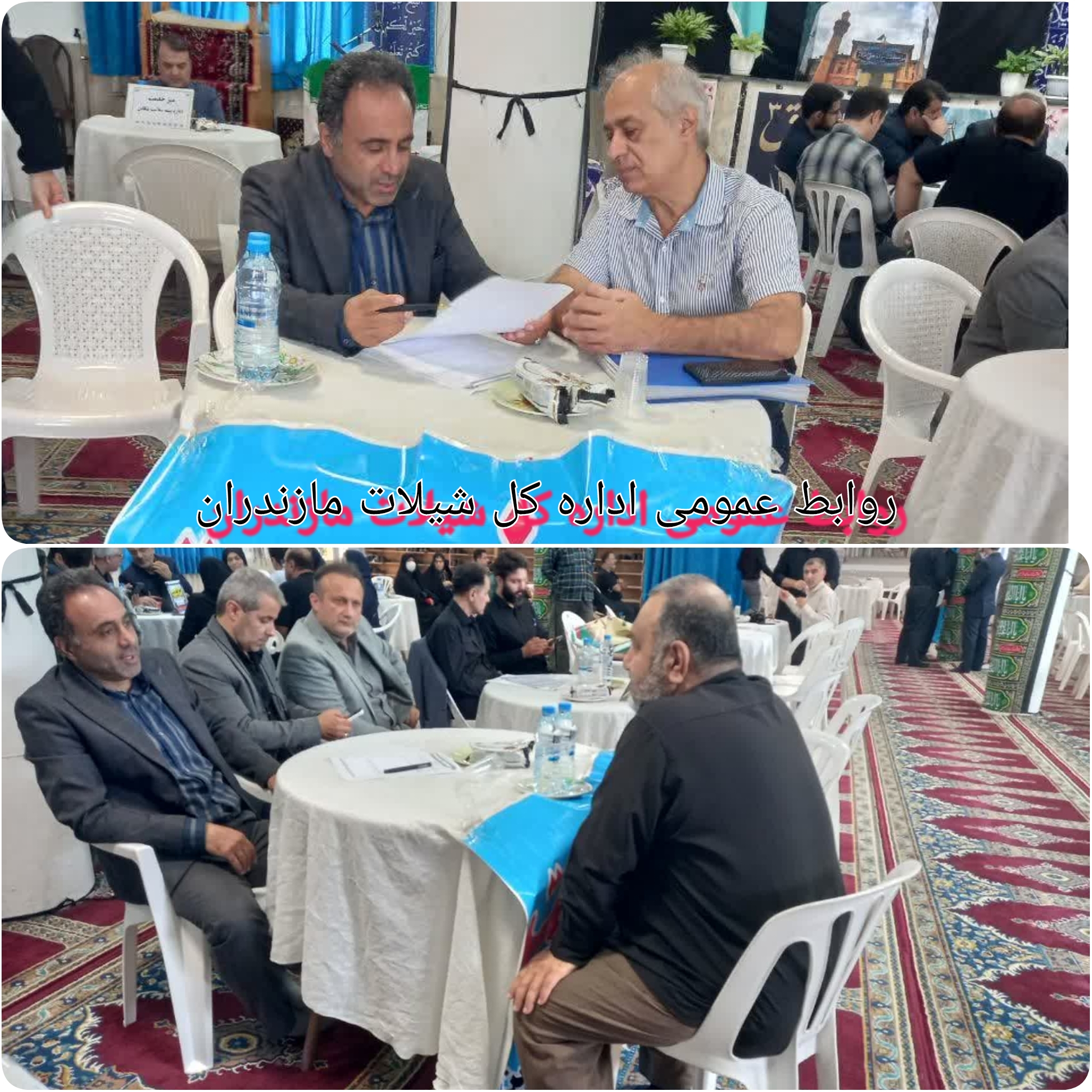 برگزاری میز خدمت به مناسبت هفته دولت در شهرستان تنکابن