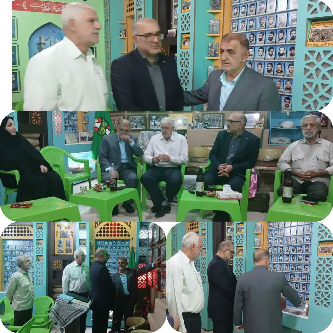 یاد یاران سفرکرده در دل دریایی‌ها؛ حضور سرپرست شیلات مازندران در مرکز حفظ آثار شهدای بابلسر