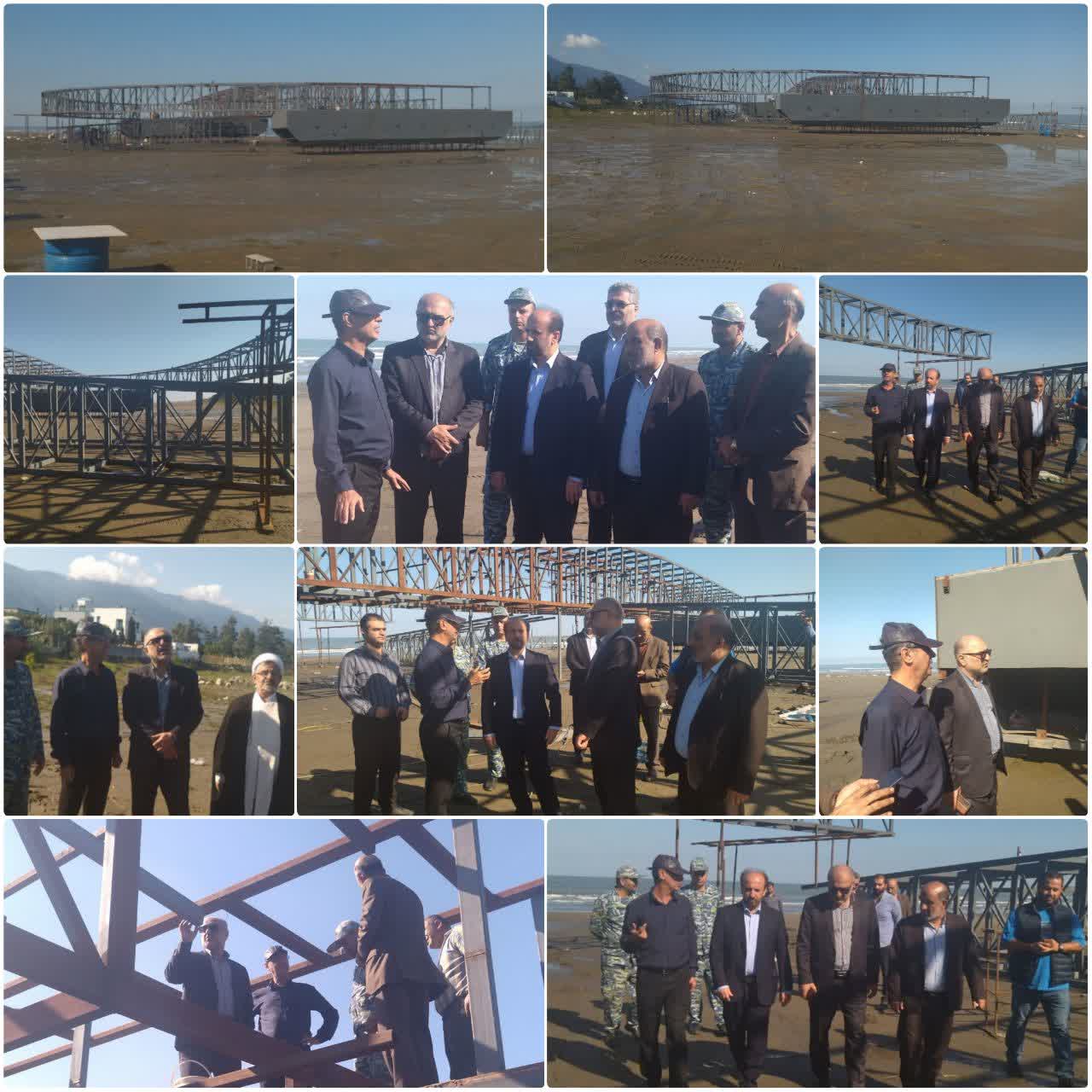 تحول در آبزیپروری مازندران با اجرای نخستین قفس تمامفلزی پرورش ماهی در دریا