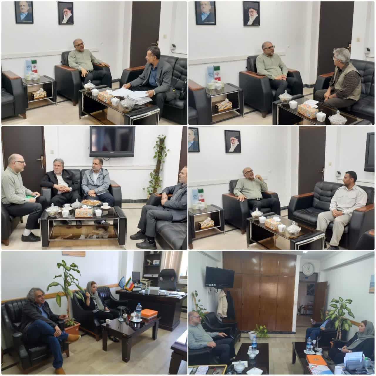 گزارش تصویری ملاقات چهره به چهره مدیر کل شیلات استان  مازندران