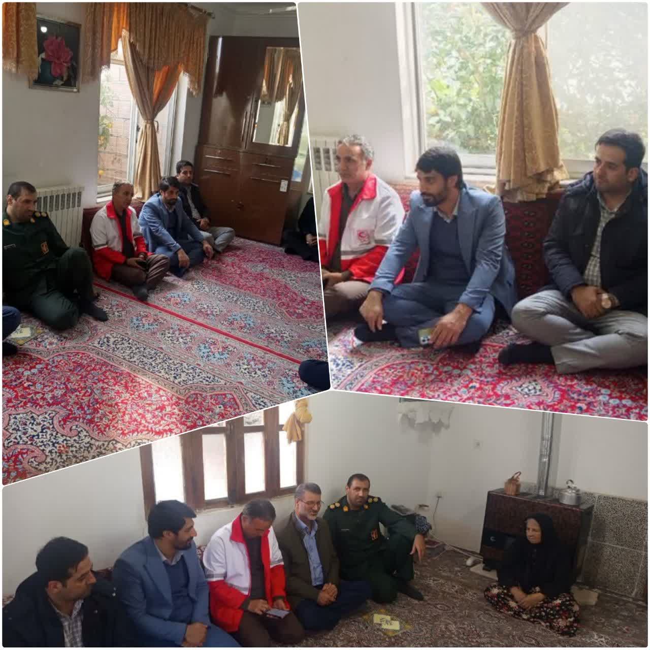 مراسم دیدار با مادران شهدا همزمان با گرامیداشت روز زن در سوادکوه