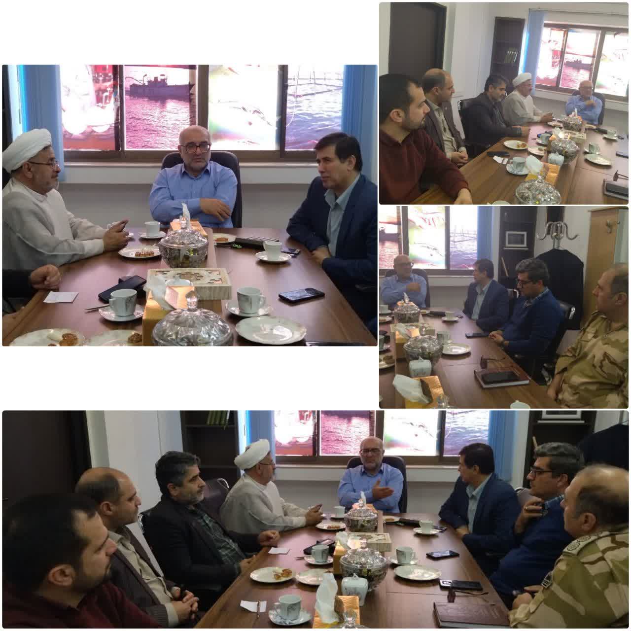 جلسه شورای معاونین شیلات مازندران با محور بررسی برنامه‌ها و دستاوردهای سفر ازبکستان