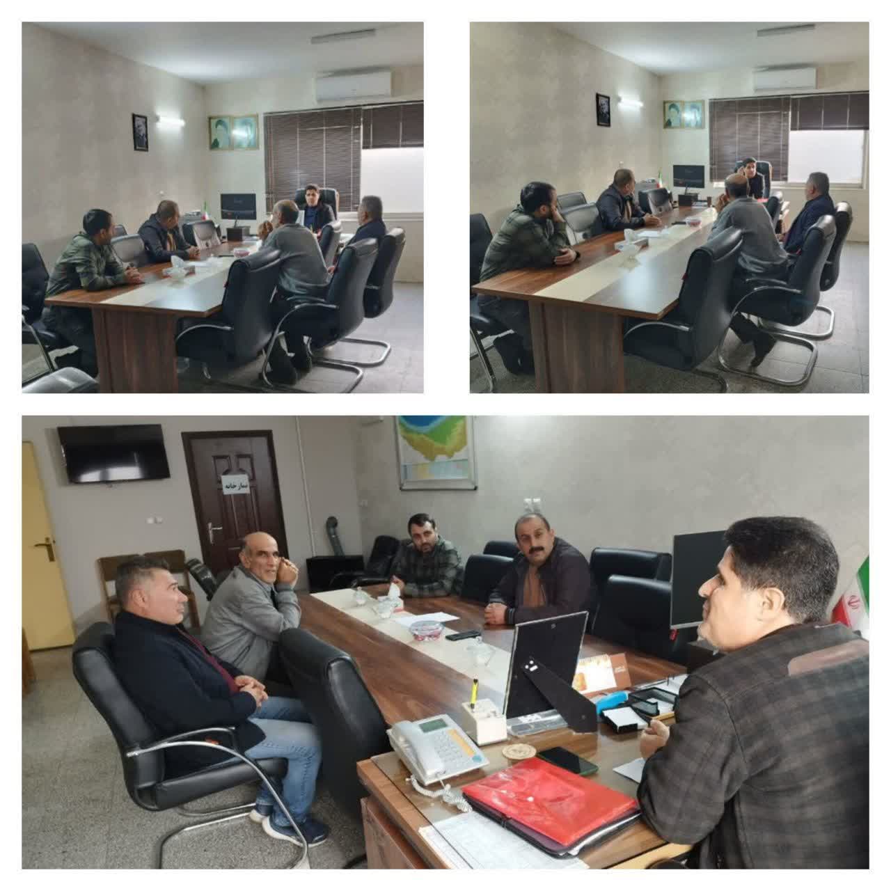 برگزاری نشست تخصصی صیادان پره شهدای گمنام شهرستان نور در اداره شیلات محمودآباد