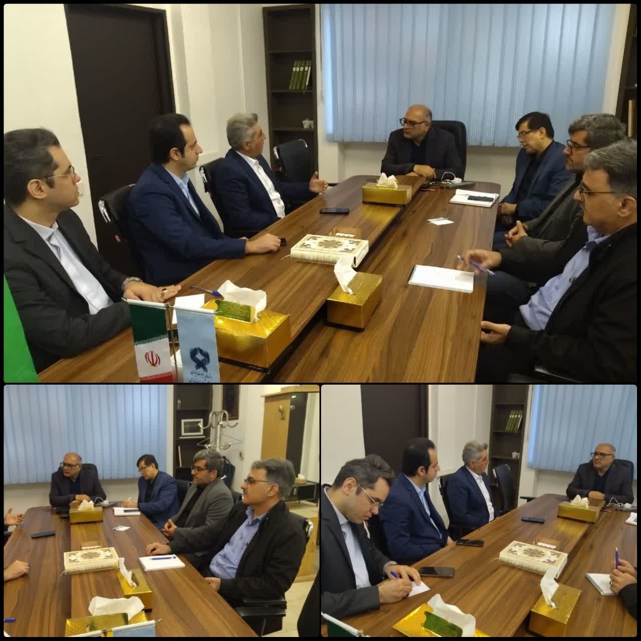 نشست مدیرکل شیلات مازندران با مدیریت بانک مهر استان با هدف تسهیلات برای  ارتقای رفاه کارکنان برگزار شد