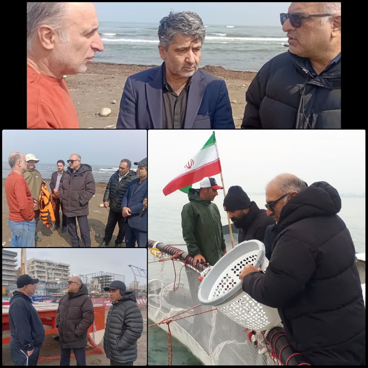 گام نوین شیلات مازندران در توسعه آبزی‌پروری دریایی