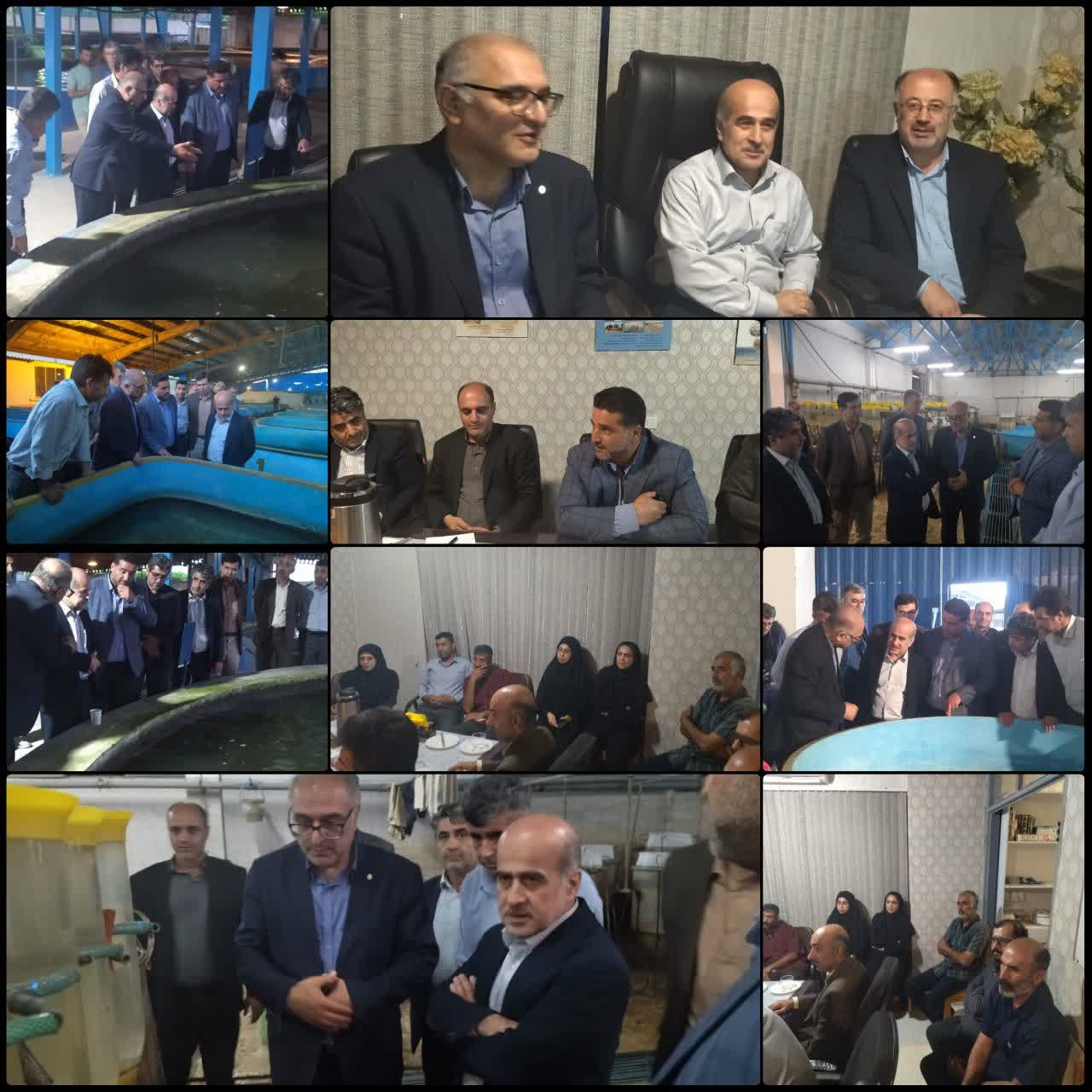 ظرفیتهای مرکز بازسازی آبزیان ساری؛ محور گفتگوی مقامات استانی و ملی
